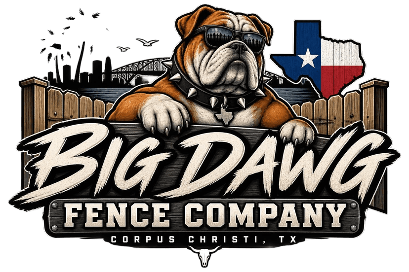 Big Dawg Fence Company bulldog logo
